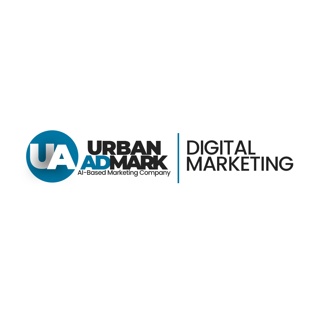 Urban AdMark square logo with category background